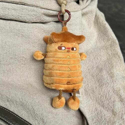 西安文创纪念品塔宝挂件大雁塔毛绒玩偶书包挂件车载挂饰旅游礼物