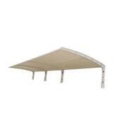 盐城抗拉膜停224L车棚射张阳小区遮阳棚风钢结构汽车台遮阳棚厂家