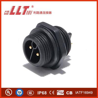 LLT-利路通M19螺纹式公母防水接头