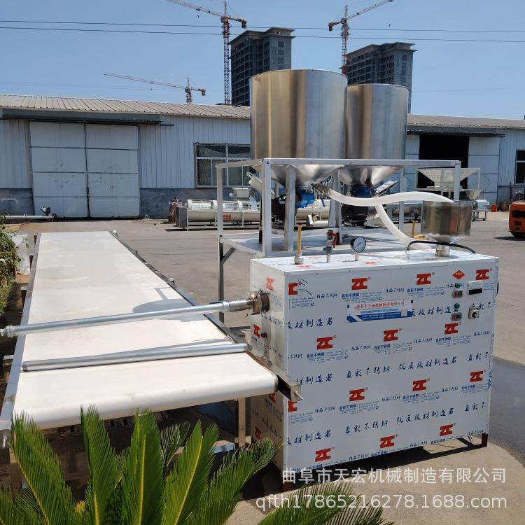 无矾自熟粉条生产线 免煮红薯粉条机宽粉机 直杆出粉不用冷库