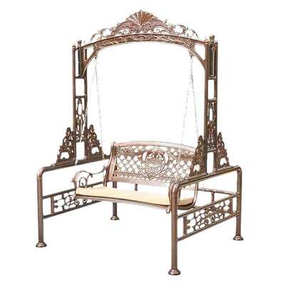 庭院荡椅子户外吊床花园家用露天铝合金秋千摇椅铸椅阳台铝千秋吊