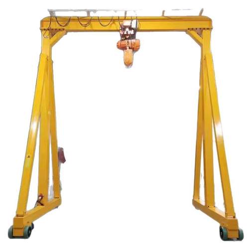 电动龙门架山东起重机厂家小型移动龙门架8米电动葫芦万向龙门吊
