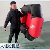 加厚橡皮艇充气船皮划艇钓鱼船冲锋舟硬底折叠专业路亚气垫船