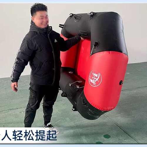 加厚橡皮艇充气船皮划艇钓鱼船冲锋舟硬底折叠专业路亚气垫船