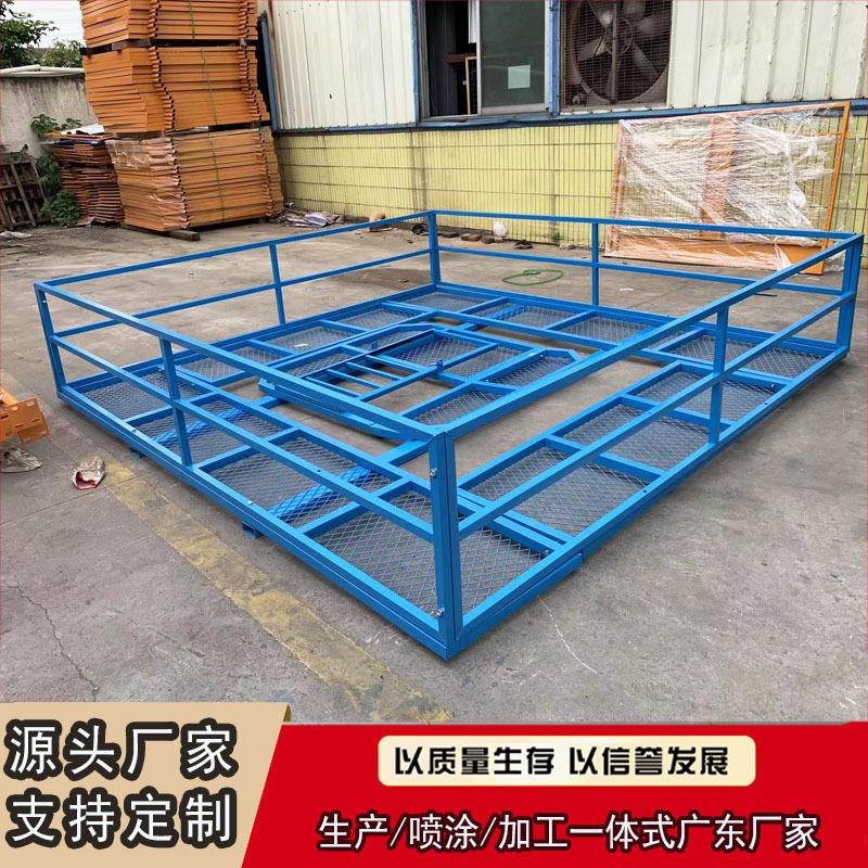 建筑工地塔吊防攀爬高空防坠落拼装式塔吊防攀爬围栏护栏厂家供应