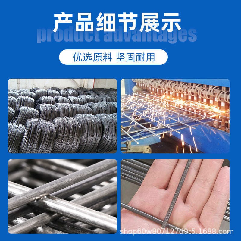 建筑工地基坑护栏道路施工竖管安全警示围栏临时定型化临边护栏网