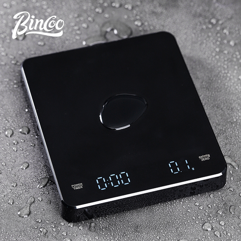 Bincoo咖啡电子秤智能手冲秤意式计时专用咖啡豆称重家用咖啡器具