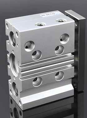 源导头工厂当天货1薄型三轴杆气缸MGPL12-发00直线轴承YYD不旋转