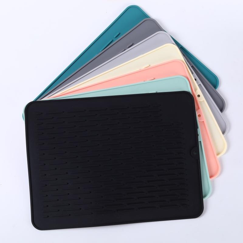 隔热垫沥水垫子厨房保护硅胶垫台面垫菜板防滑垫耐高温防烫垫餐垫