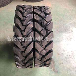 825 挖沟机轮胎650 750 700 16越野加密花纹轮胎