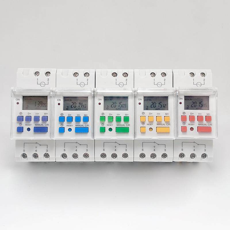 数显定时器智能电子周循环时控开关THC30A英文出口12V24V110V220V