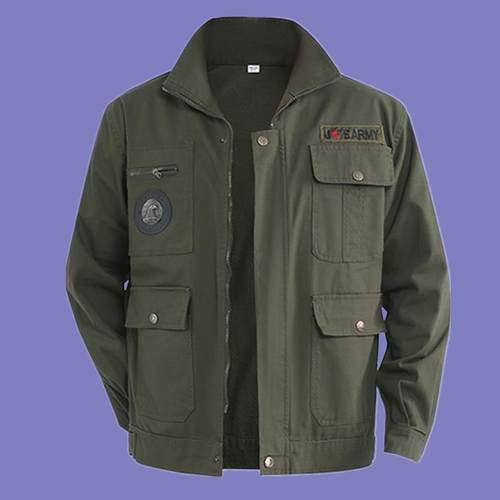 正品上纯棉春秋季工作服上衣男士电工装衣焊耐磨保汽修劳厂服电工