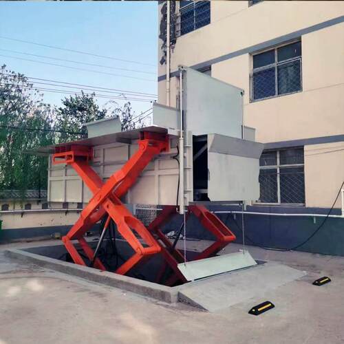 地埋式 水平垃圾压缩设备 8立方下沉式垃圾压缩站垃圾中转站