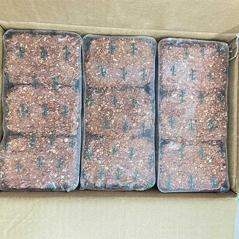 新款直销隆飞尔营养土 保健砂高温烘烤赛鸽信鸽块砂27块整箱浙江