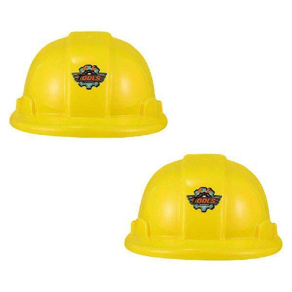 2 Pcs Hard Tool Hat Child Party Hats for Kids Construction