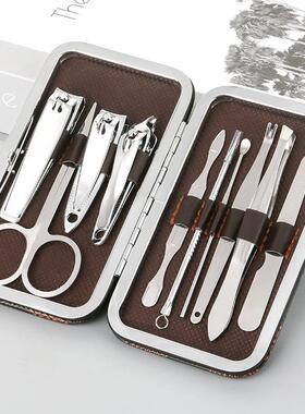 皮盒件套美容美甲工具套装义乌现货耳挖指甲刀家用指甲剪套装定制