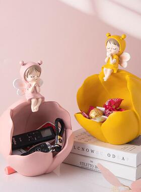蜜蜂姑娘储物摆件入口重点现代轻奢入口客厅摆件家居用品