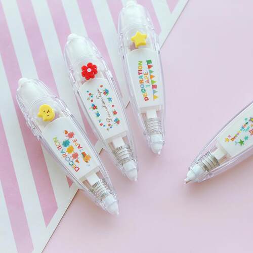 阿固AGU按压式花边修正带可爱修饰带Diy日记手帐装饰品