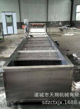 天翔厂家供应冬枣柑橘气泡翻滚喷淋清洗机新品推出质量保证