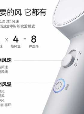 博锐PH1652家用大功率高速吹风机速干护发低噪负离子电吹风1600w