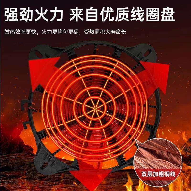 商用大功率电磁炉8000W平面低汤炉15kw电磁灶熬汤卤肉矮脚汤炉