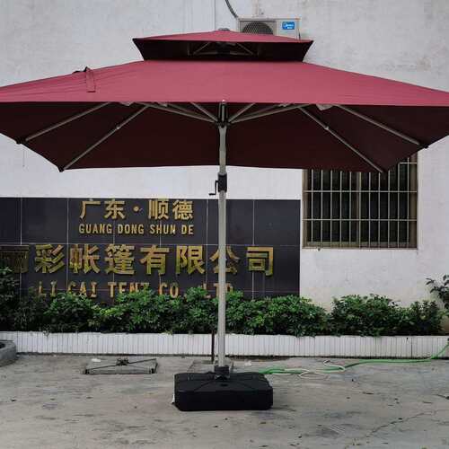 源头厂家户外方形罗马伞大型手动遮阳大太阳伞别墅露台花园庭院伞