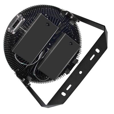 新款LED球场灯外壳套件圆形聚光灯外壳1200WLED投光灯高杆灯套件