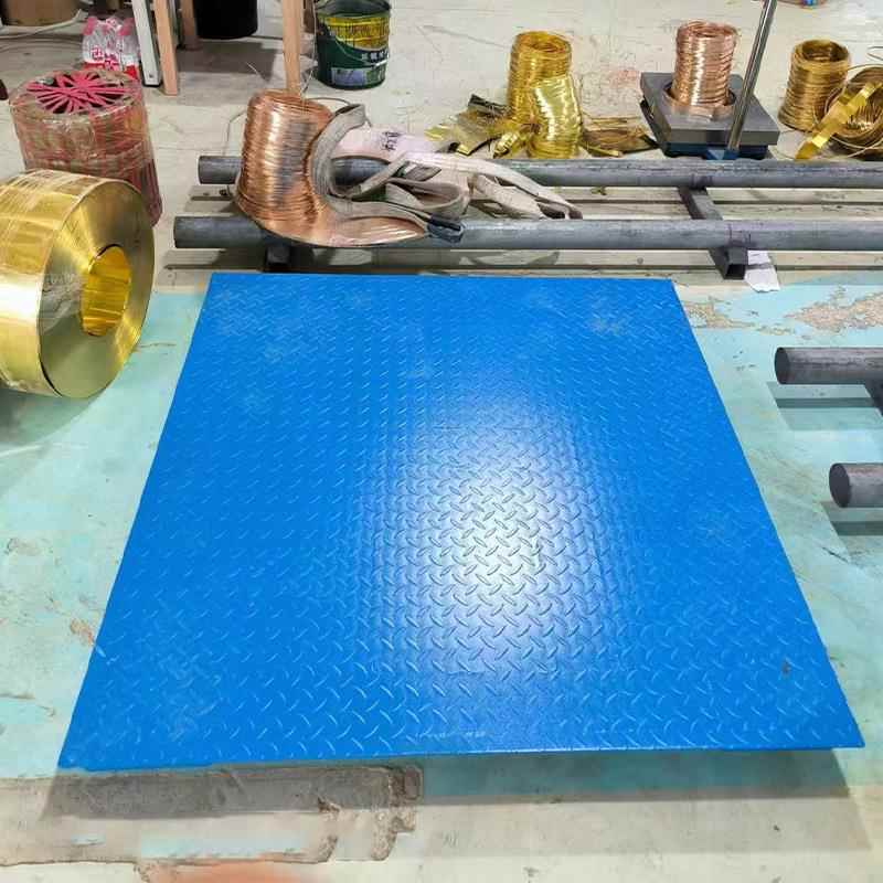电子小地磅秤1-5吨小型地秤工业物流工厂地磅称可选配打印机仪表