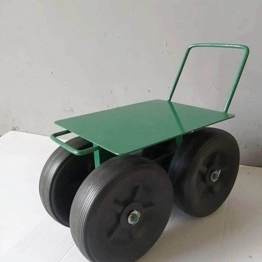 花园工具车 多功能园艺小坐车园艺物流工具车