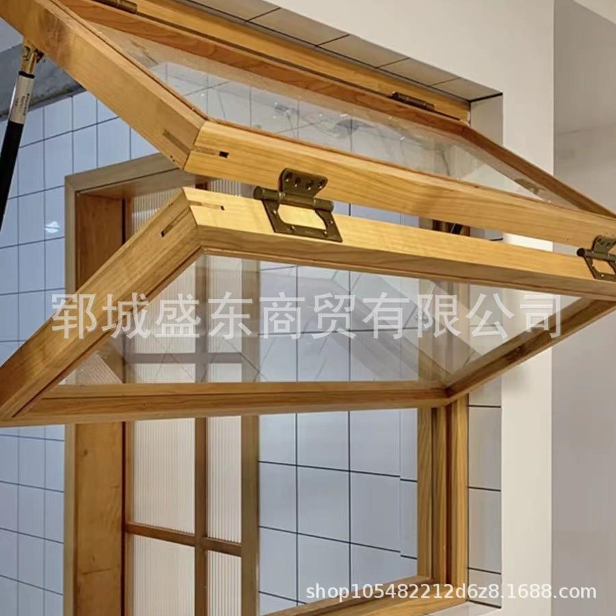 上下折叠窗配件上轨道五金窗户上推上翻木质玻璃门卡槽纱窗提拉窗