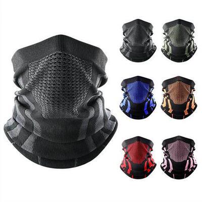 Face Bandana Mask Cover Neck Warmer Gaiter Cycling Ski Scarf