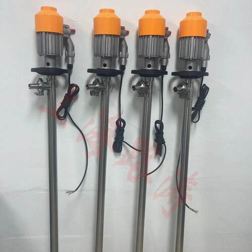 HD-EX2-V+SS316L-1000防爆插桶泵/220V电动抽液泵/手提化工抽油泵