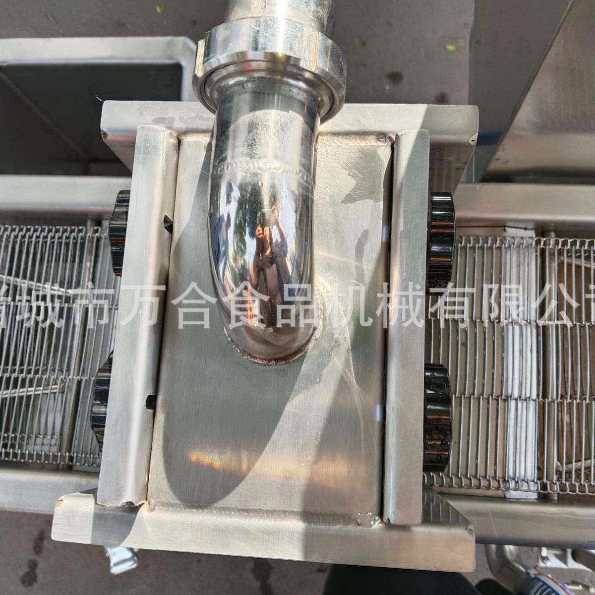 全自动草莓巧克力涂层机饼干上巧克力机麦丽素淋浆机上浆裹糠机