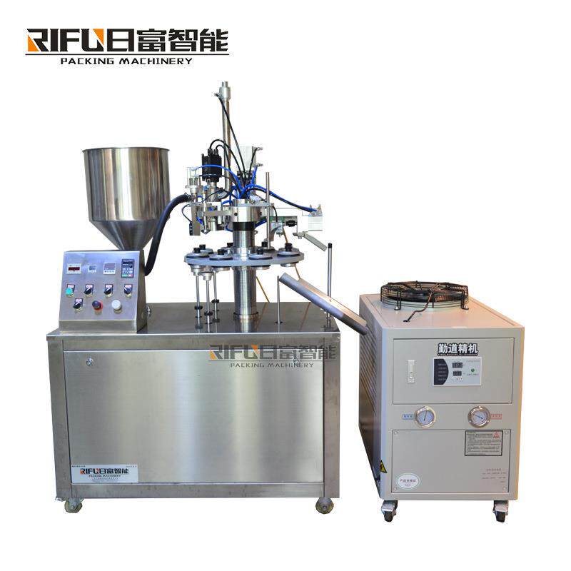 半自动灌装封尾机塑料软管灌装尾部封口机药高洗面奶封口机