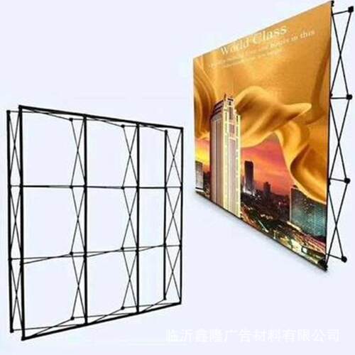 铁拉网户外喷绘展布EFB展架大尺寸用画面婚庆舞台临时架展示框架