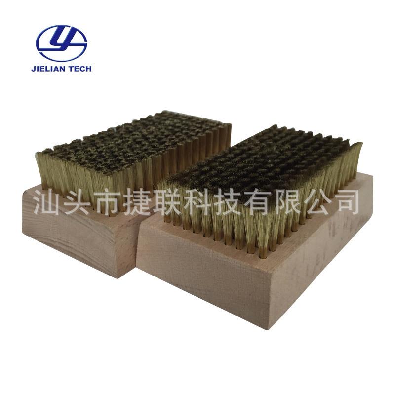 优惠原装超细直径不锈钢钢丝刷铜丝刷工业陶瓷金属网纹辊清洗工具