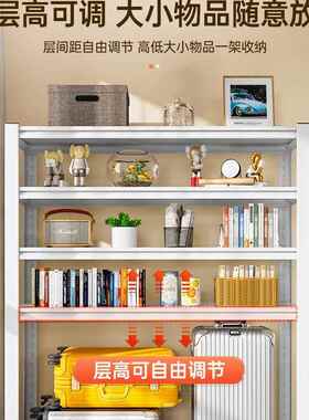 家用置收物架仓库货架多层架EOO子李箱纳架厨行房阳台储物高架脚