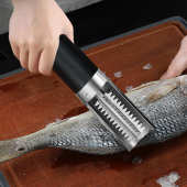 电动刮鱼鳞神器商用全自动鱼鳞刨杀鱼机打鳞刷去鱼鳞工具刀刮鳞器