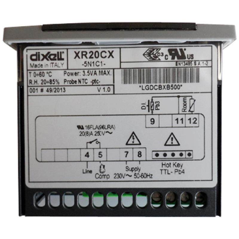 dixell/帝思小精灵Prime-CX电子温控器XR20CX-0N0C0 5N0C1 5N1C1