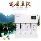 集成水路400 600G加仑无桶RO自动冲洗反渗透滤水机快接直饮净水器