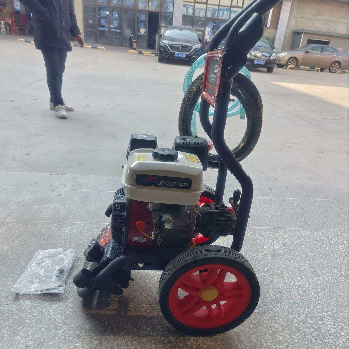 外贸高压汽油清洗机移动式家用商用推车式便携家用