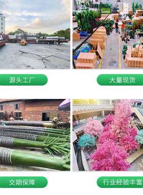 仿真绿植造景网红餐厅绿色装饰室内景观假旅人蕉仿真植物盆栽