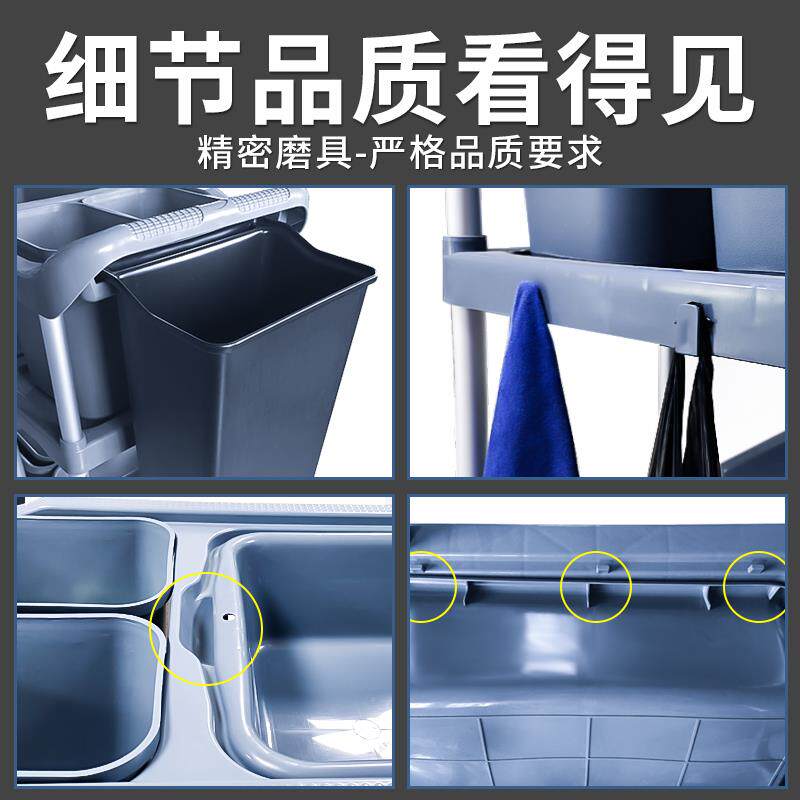 cF768JH6M收餐车撤台收拾餐桌商集饭餐厅s移用动清垃圾桶收碗车歺