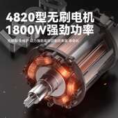 南威电34锯充电式 6寸锯劈柴链砍伐木锯工 电手锯户外锂电锯持树式