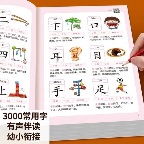 识字大王书幼儿认字识字