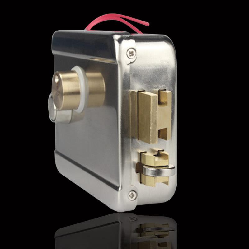 出租ID刷卡锁一屋体12V防盗头门电控锁I锁DK-G1DKC单头双电子门禁