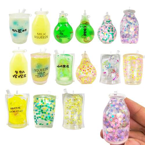 Squishy Gold powder soda Fidget Toys Stress ball汽水捏捏乐