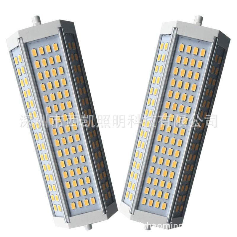 工厂直销led r7s横插灯50w大功率110V230V调光189mm双端庭院灯泡