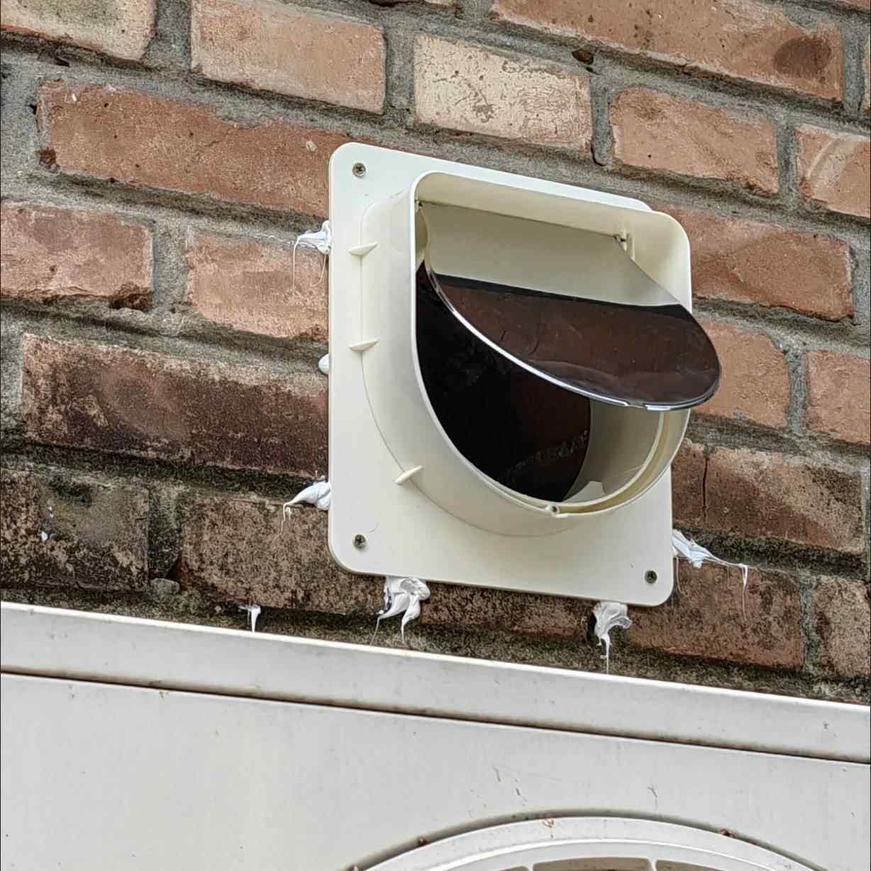 老板方太油烟机专用外墙止逆阀防雨罩风阀防风帽油烟机外墙防风罩