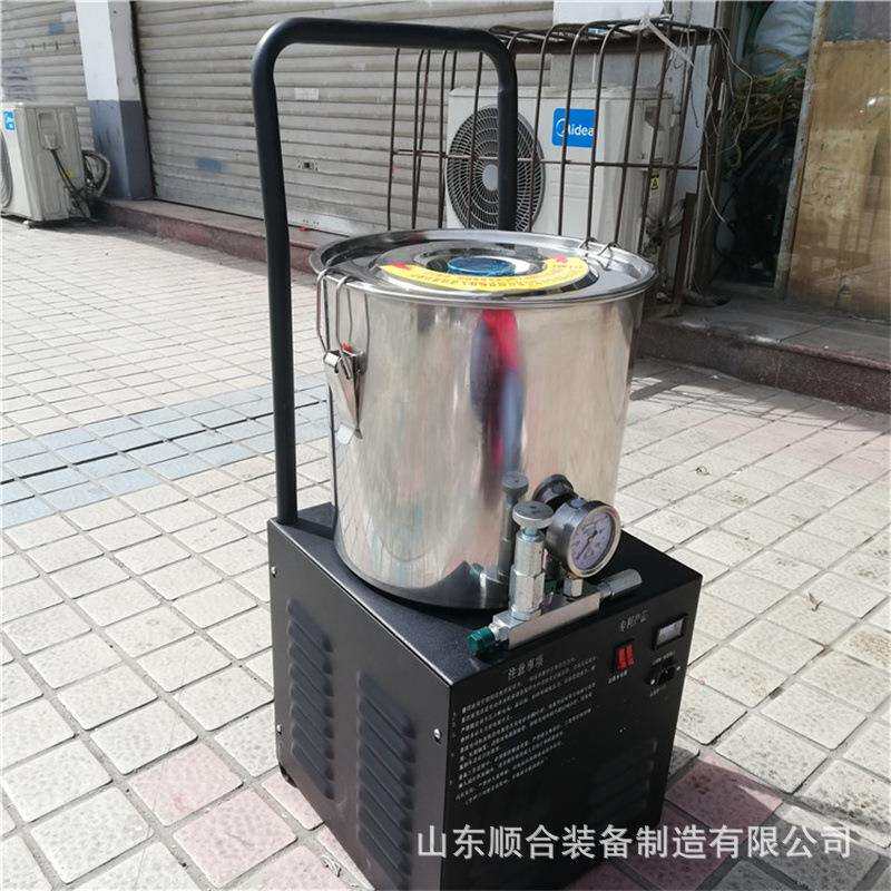 48V推车式黄油机高压电动注油器厂家直供电动高压黄油注油机